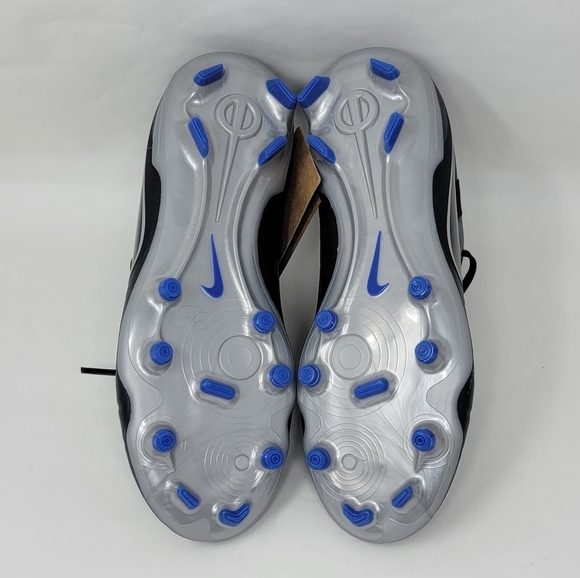 Nike Tiempo Legend 10 Pro FG Mens Size 5.5 Blue Soccer Cleats DV4333-040 New - Picture 10 of 10